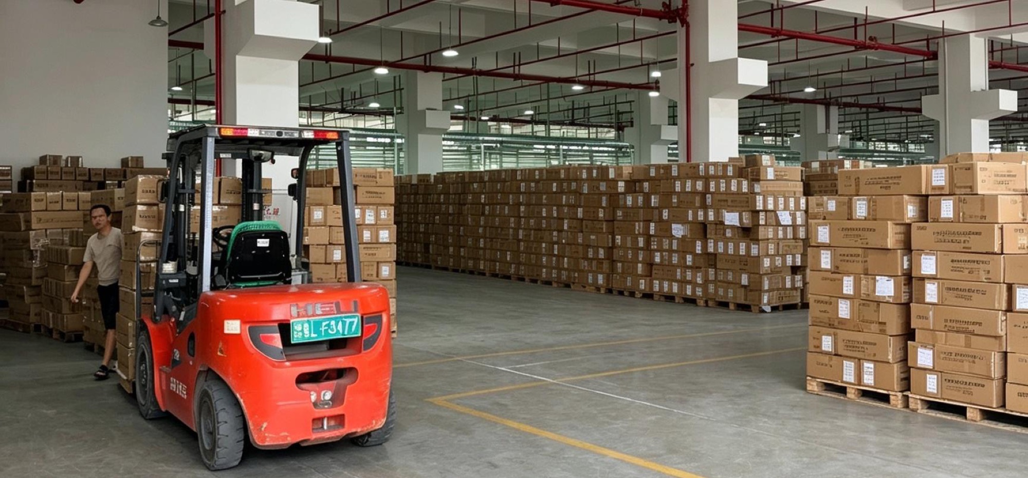 Retail orders in the Guosen warehouse